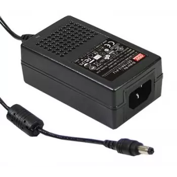 MEAN WELL GST18A24-P1J fuente de alimentación de sobremesa 24V 0,75A 18W con conector hueco de 2,1mm