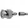 Telegärtner conector macho BNC para cable crimpado G04 75 ohmios, crimp/crimp, estándar, A2505, G04 (RG-179B/U) - 1 ud.