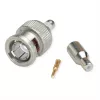 Telegärtner conector macho BNC para cable crimpado G04 75 ohmios, crimp/crimp, estándar, A2505, G04 (RG-179B/U) - 1 ud.
