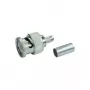 Telegärtner conector BNC de crimpado para cable G13/G50, 75 Ohm, Professional, 0,4/2,5, 5 piezas (J01002A1350)