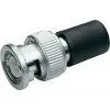 Telegärtner J01006A1373 conector coaxial BNC 93 ohmios, conector macho, crimpado/soldadura, latón niquelado