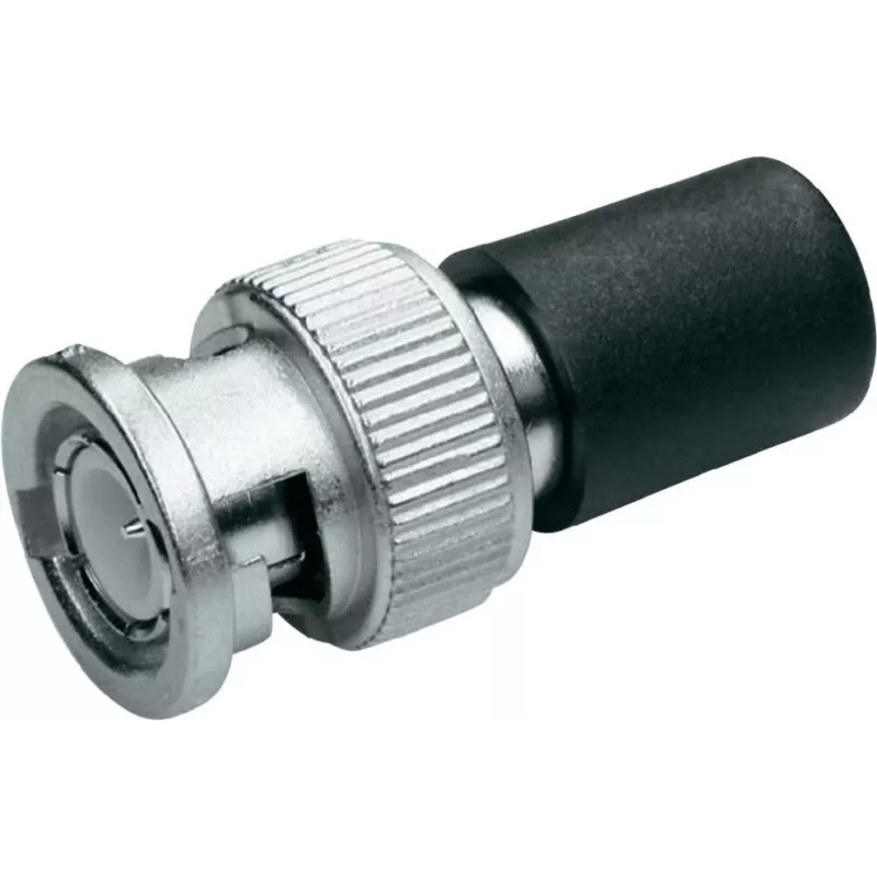 Telegärtner J01006A1373 conector coaxial BNC 93 ohmios, conector macho, crimpado/soldadura, latón niquelado