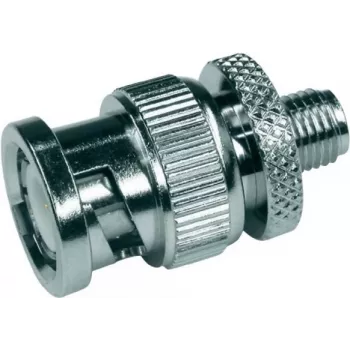Telegärtner adaptador coaxial de RF conector macho BNC a conector hembra SMA, 50 ohmios, recto, J01008A0017