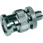 Telegärtner adaptador coaxial de RF conector macho BNC a conector hembra SMA, 50 ohmios, recto, J01008A0017