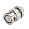 Telegärtner adaptador coaxial de RF conector macho BNC a conector hembra SMA, 50 ohmios, recto, J01008A0017