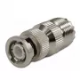 Telegärtner adaptador coaxial conector macho BNC a conector hembra UHF J01008A0803