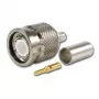 TELEGÄRTNER conector macho TNC recto para cable coaxial RG-58, crimpado/soldadura, 50 ohmios, DC-11 GHz