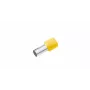 Cimco 187214 Terminal tubular 1 mm² parcialmente aislado amarillo 100 uds.