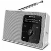 TechniSat DIGITRADIO 2 Radio de sobremesa DAB+ FM Bluetooth despertador blanco 0001/3910