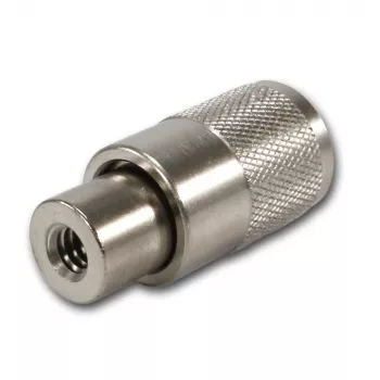 Telegärtner Conector macho UHF PL259/6 para RG-58 C/U y RG-59 B/U, aislamiento de PTFE, carcasa niquelada, contacto plateado, pack de 5 (J01040B0604)