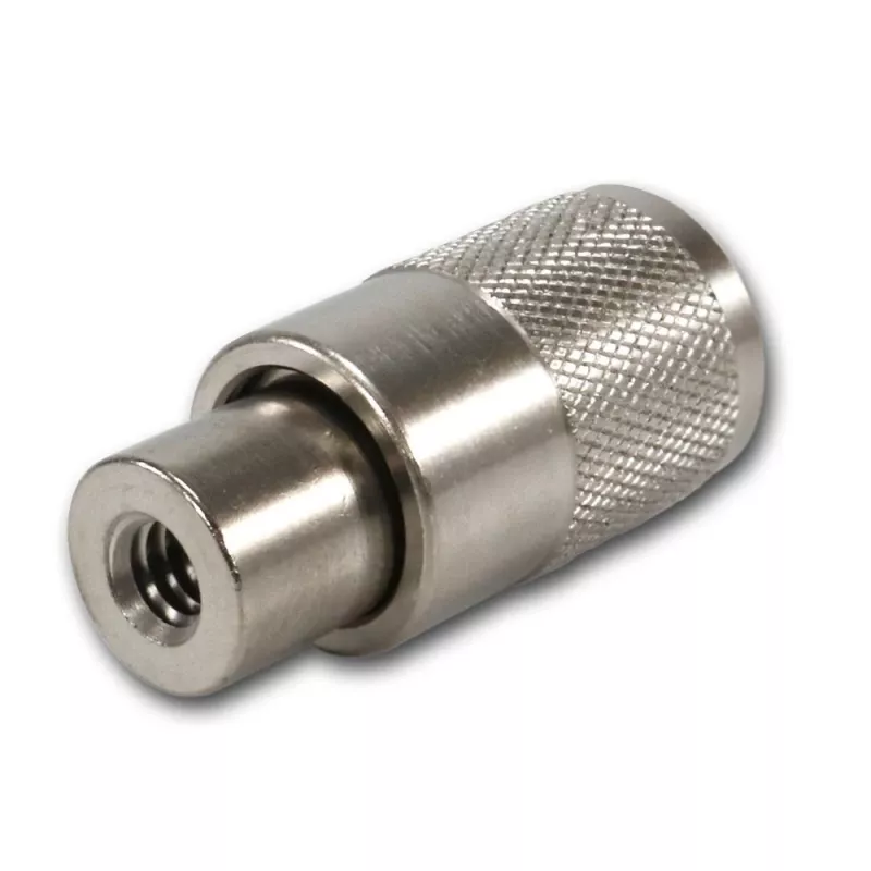 Telegärtner Conector macho UHF PL259/6 para RG-58 C/U y RG-59 B/U, aislamiento de PTFE, carcasa niquelada, contacto plateado, pack de 5 (J01040B0604)
