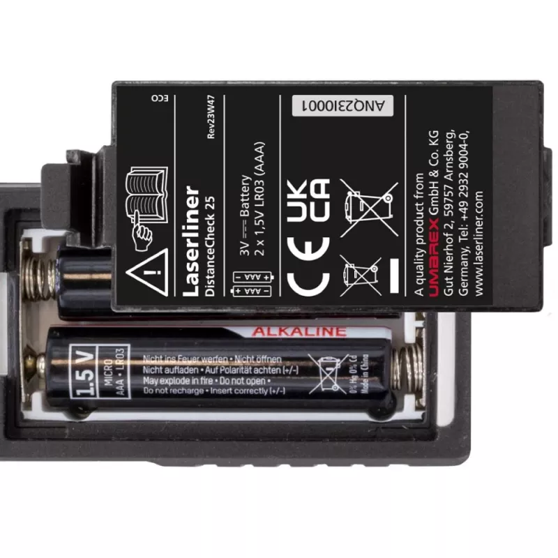 Laserliner DistanceCheck Medidor láser de distancias 25 m (080.805E)