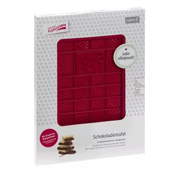Lurch 83090 Molde de silicona para chocolate, 12,0 x 20,5 cm