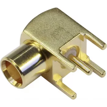 TELEGÄRTNER Conector hembra MCX PCB vertical 50 ohmios conector HF J01271A0161