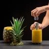 Lurch Cortador y descorazonador de piña gris 10246