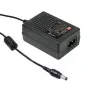 MEAN WELL GSM36B12-P1J Fuente de alimentación de sobremesa médica de 36W, 12V 3A, Level VI, 2xMOPP, conector DC de 2,1x5,5 mm