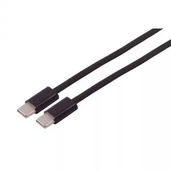 S CONN MAXIMUM CONNECTIVITY Cable de carga USB-C, 2.0, 240W, negro, textil, 1,8 m (14-22185)