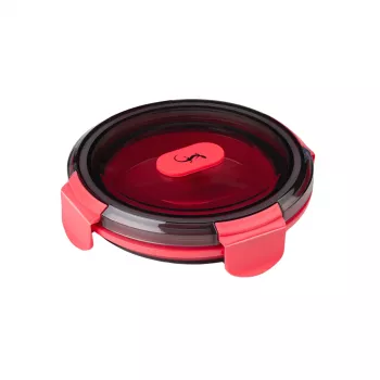 Lurch Recipiente de alimentos plegable Up & Down, 400 ml, rosa 240531