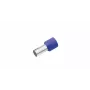 Cimco 187109 Terminal tubular 0,75 mm² parcialmente aislado azul 100 unidades
