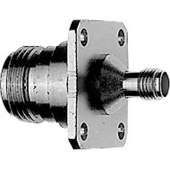 Telegärtner Adaptador coaxial N hembra a SMA hembra J01027B0008