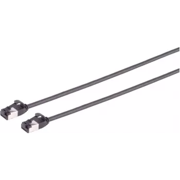 S CONN MAXIMUM CONNECTIVITY Cable de red Cat 8.1 U/FTP PIMF, TPE extrafino, negro, 3,0 m 08-47045