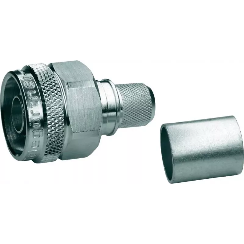 Telegärtner conector N de crimpado para cable, RG-214/U, 1 pieza (J01020A0110)