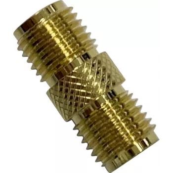 Wittenberg Antennen 103514 Adaptador conector hembra SMA a conector hembra SMA, 50 ohmios, dorado