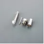 Telegärtner Conector hembra FME crimp para cable LMR-240, 50 ohmios, DC-3 GHz, latón niquelado, contacto dorado J01701A0003Z