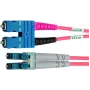 Telegärtner L00890C0038 cable de conexión de fibra óptica LC a SC multimodo, 50/125 µm, 1 m