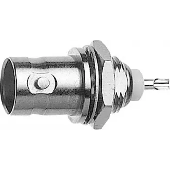 Telegärtner Conector hembra BNC empotrable 75 ohmios, Z01 (31x12,5mm), pack de 5 J01003A1218