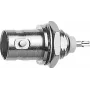 Telegärtner Conector hembra BNC empotrable 75 ohmios, Z01 (31x12,5mm), pack de 5 J01003A1218