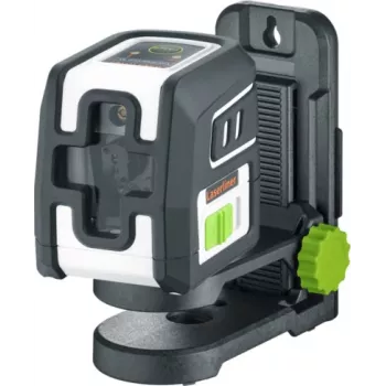Laserliner SmartCross-Laser GX Plus Set láser de líneas cruzadas de haz verde, alcance máx. 40 m (036.732E)