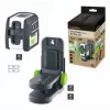 Laserliner SmartCross-Laser GX Plus Set láser de líneas cruzadas de haz verde, alcance máx. 40 m (036.732E)