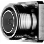 Telegärtner Conector hembra 7-16 DIN, montaje en panel, 50 ohmios, plata