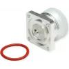 Telegärtner Conector hembra 7-16 DIN, montaje en panel, 50 ohmios, plata