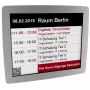 Kindermann Doorsign E-Ink 12,2 con marco de acero inoxidable 5002000621
