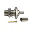 Telegärtner Conector hembra SMA de montaje crimp para RG-316/U, niquelado, pack de 5 (J01151A0009)