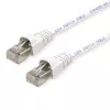 Telegärtner MP8 FS 500 Cat 6a S/FTP cable de parcheo, RJ45 a RJ45, 1,5m, blanco, libre de halógenos, moldeado L00001A0171
