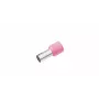 Cimco 187105 Terminal tubular semiaislado, 0,34 mm², rosa, 100 uds.