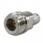 Telegärtner Adaptador coaxial N hembra a SMA inverso macho J01027R0000