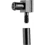 Telegärtner Conector macho MCX en ángulo crimp para RG-178 B/U, dorado, pack de 5 (J01270A0201)