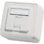 TELEGÄRTNER AMJ-S Toma de superficie para 1 módulo, blanco puro H02000A0090