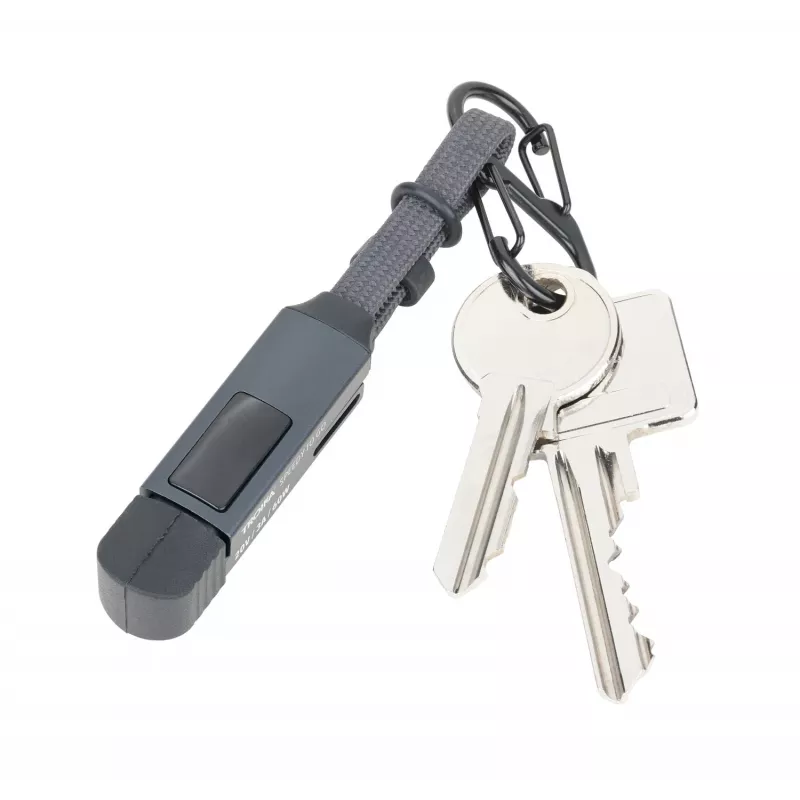 TROIKA SPEEDY TO GO Llavero con ficha para carrito de compra - titanio CBL60/TI