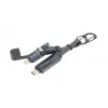 TROIKA SPEEDY TO GO Llavero con ficha para carrito de compra - titanio CBL60/TI
