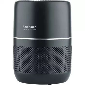 Laserliner AirBreeze 120 Purificador de aire, 30 m², negro 085.120A