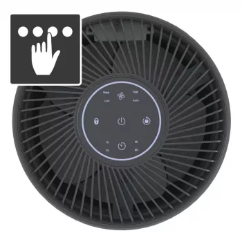 Laserliner AirBreeze 120 Purificador de aire, 30 m², negro 085.120A