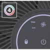 Laserliner AirBreeze 120 purificador de aire, 30 m², negro 085.120A