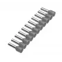 Cimco 187501 Terminal tubular 0,75 mm² parcialmente aislado gris 500 uds.