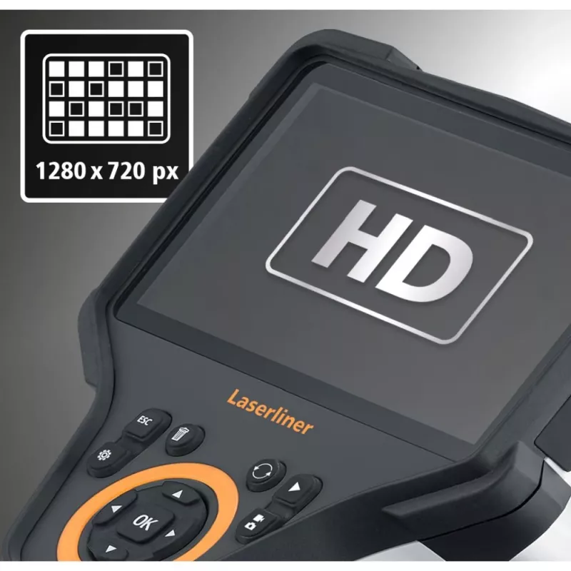 Laserliner 082.283A Cámara de inspección con diámetro de sonda de 6 mm y longitud de sonda de 2 m