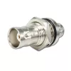 Telegärtner J01004A1233Z Adaptador conector macho BNC a conector hembra BNC, 75 ohmios, negro
